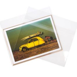 Plastpåsar 18,9x13,4cm Transparent med Tejpremsa (100 st) [B5PC]