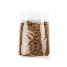 Plastpåsar 16,4x18,1cm Transparent med Tejpremsa (100 st) [B67]