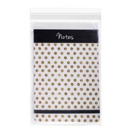 Plastpåsar 15,7x22,9cm Transparent med Tejpremsa (100 st) [B69S]