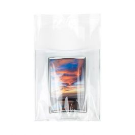 Plastpåsar 19,5x26,7cm Transparent med Tejpremsa (100 st) [B710M]