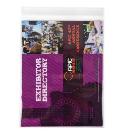 Plastpåsar 22,7x28,6cm Transparent med Tejpremsa (100 st) [B811PC]
