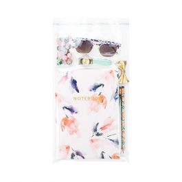 Plastpåsar 22,5x37,1cm Transparent med Tejpremsa (100 st) [B814XL]