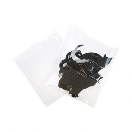 Plastpåsar 22.5x22.2cm Transparent med Tejpremsa (100 st) [B8X8XL]
