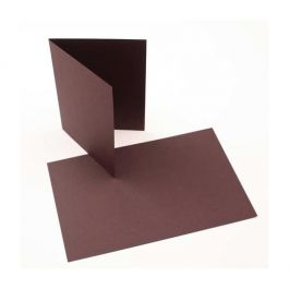 Önskekort Brun 14x10,8cm (50 st) [PC212]