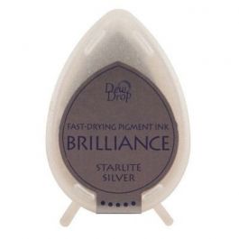 Stämpeldyna Brilliance Dew drops Starlight Silver (1 st) [BD-000-093]