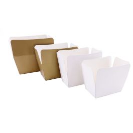 Bonbon box vit 9x8x15,5cm 750 gram (75 st) [DV-3370]