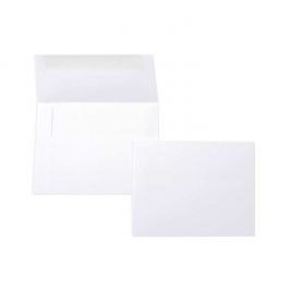 Kuvert Ljus Vit 16,5x12,1cm (50 st) [E5101]