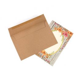 Kuvert Brun 22,2x14,6cm (50 st) [EB40]