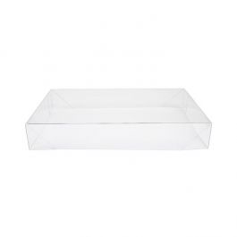 Lock Vikbart och kristallklart 15,4x3,8x24,3 cm Klart (25 st) [BT13]