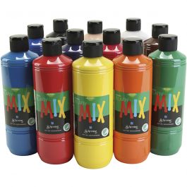 Greenspot Ready Mix, matt, mixade färger, 12x500 ml/ 1 förp. [HOB-642295]