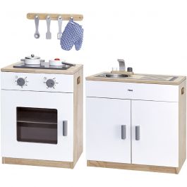 VIGA spis och diskbänk, H: 55 cm, D: 36, B: 40x65 cm, 2 delar/ 1 set [HOB-908578]