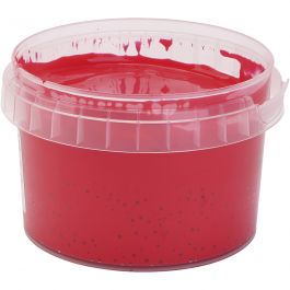 PRIMO Fingerfärg, röd, 250 ml/ 1 flaska [HOB-630134]