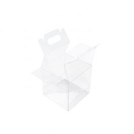 Lådor med handtag för enstaka muffins 10.2x10.2x10.2 cm (100 st) [CBS57]