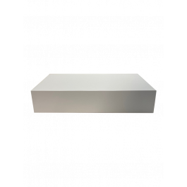 Cateringlådor 21,5x6x45cm vita (125 st) [CBW4560]