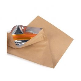 Blixtlåspåsar med barnskyddad dragkedja Kraft 7,6x11,4 cm (100 st) [CRHZB3K]