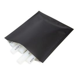 Plastpåsar Matt Svart 10.2x12.7cm Tamper-proof Värmeförseglingsbar (100 st) [CRB3B]