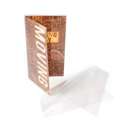 Kortöverdrag Kristallklart 23,2x20,8 cm (100 St) [CJTS]