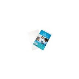 Plastpåsar 31,6x41,3cm Transparent med Tejpremsa (100 st) [B12]