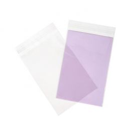 Plastpåsar 15,1x22,2cm Transparent med Tejpremsa (250 st) [VL59]