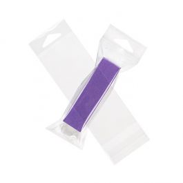 Cellofanpåsar med Eurohål 5,6x14cm Transparent med Tejpremsa (100 st) [HB25]