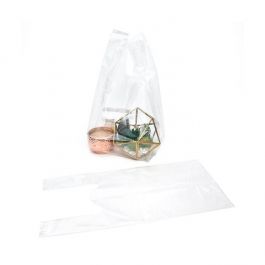 Plastkasse Transparent 25,4x25,4x54,6cm (100 st) [CHB3]