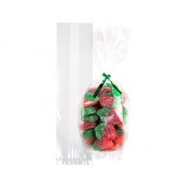 Plastpåsar 5x3,8x20,3cm med Sidoinvik (100 st) [GB9]