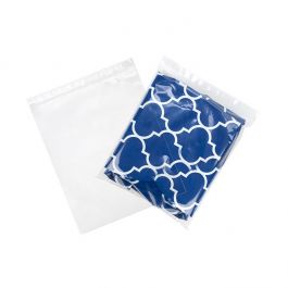 Blixtlåspåsar med häng hål 25,5x30,5cm Kristallklart PP 50 mikron (100 st) [ZR1012]
