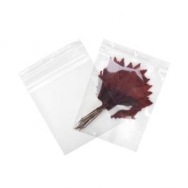 Zippåsar med häng hål 20,5x25,5cm Kristallklart PP 75 mikron (100 st) [Z3R810]