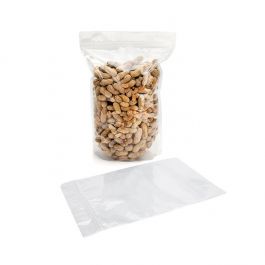 Stå upp påsar Transparent 23x12x34,5cm | 907 gram (100 st) [ZBG6]