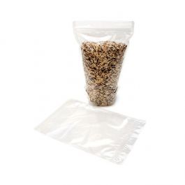 Stå upp påsar Transparent 18,9x11,4x29,4cm | 397 gram (100 st) [ZBG6H11]