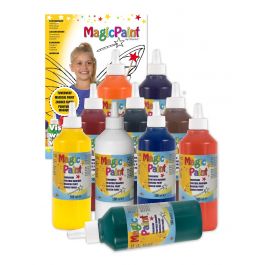 Magisk färg, Assorterad 10 färger 10x500ml i flaska (1 st.) [COL-BC050090]