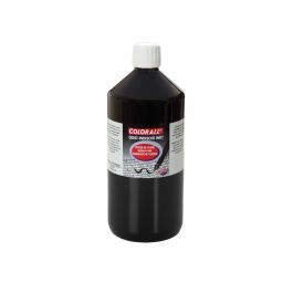 Indiskt bläck Svart 1000 ml i flaska (1 st.) [COL-OI1000]