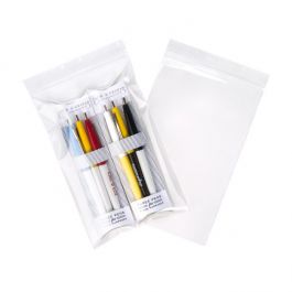 Zippåsar 12,5x20,5cm Kristallklart PP 75 mikron (100 st) [Z3C58]