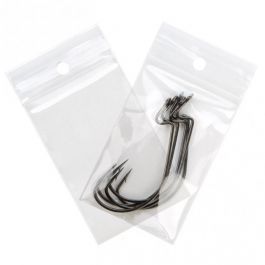 Zippåsar med häng hål 5x7,5cm Kristallklart PP 75 mikron (100 st) [Z3R23]