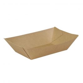 Miljövänliga matbrickor av papper, bruna 500 ml (800 st) [GB-DCA06446]