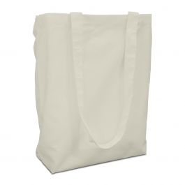 Bomullsväskor 38x42cm med handtag ecru 38x42cm (250 st) [FP-DKE001]