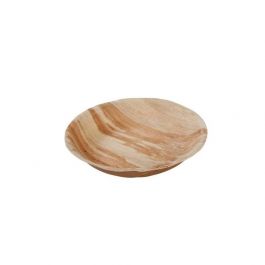 Rund tallrik Palm Leaf Ø18cm, djup (200 st) [GB-DTW05390]