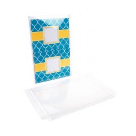 Plastlådor 14,9x1,3x22,7cm Kristallklart (25 st) [FB71]