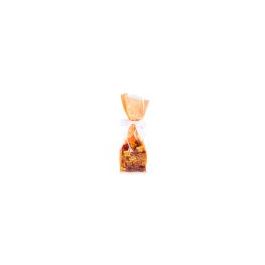 Blockbottenpåsar Neon Orange 8,9x5,7x30,5 cm med pappersinsats (100 St) [FGPB16NO]