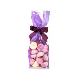 Blockbottenpåsar Neon Lila ,9x5,7x30,5 cm med pappersinsats (100 St) [FGPB16NP]