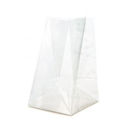 Cellofanpåsar med botten 8,9x5,7x24,8cm med pappersinsats (100 st) [FGPBH15]