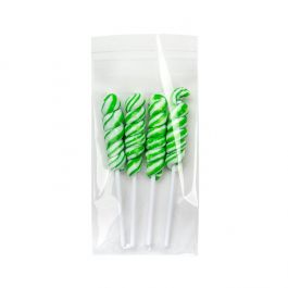 Plastpåsar 8,5 x 12 cm genomskinliga skal- och förslutningsbara (100 st) [B3Q4]