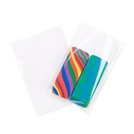 Plastpåsar 5,1x7,6cm Klar Polypropylen (100 st) [FP123]