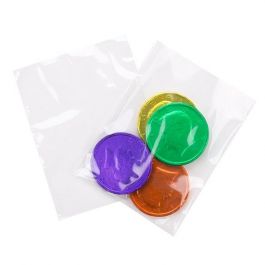 Plastpåsar 7,6x10,2cm Klar Polypropylen (100 st) [FP134]