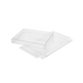 Plastlådor 13x1,6x18,1cm Kristallklart (25 st) [FPB62]