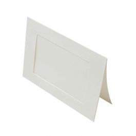 Önskekort med Ram Naturlig 10,2x15,2cm Fönster snitt - Yttre storlek för 10,8x15,9 tot 12,5x17,5cm print, 240g 13x17,8cm (25 st) [PJ01113]
