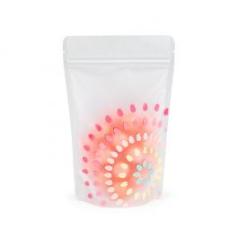 Stå upp påsar Pastell Frosted Bloom 13x7.9x20.6 cm (25 st) [ZBGSW3BL]