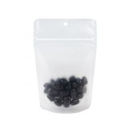 Stå upp påsar Frosted w/ RETAIN™ 10.2x6x15.2 cm (100 st) [ZBGERR2F]
