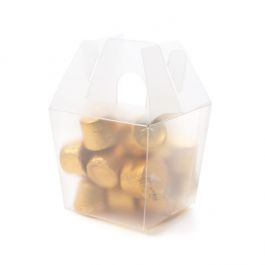 Mini Frosted Takeout Box 60 x 51 x 54 mm (25 st) [FS281]