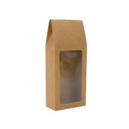 Papperslådor med Fönster 9x4,5x21,5cm (25 st) [FS328]